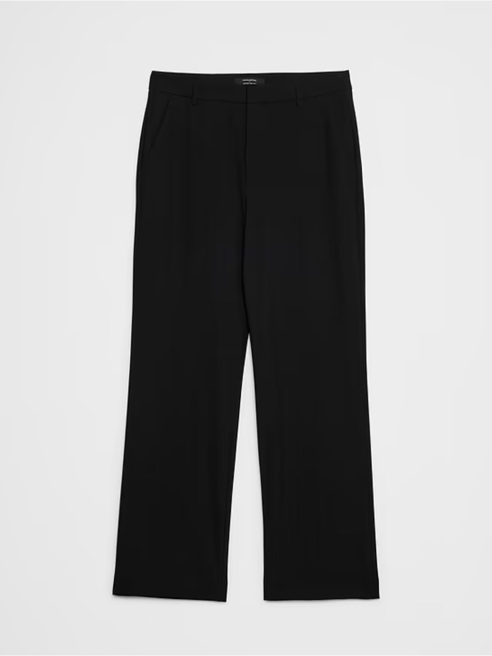 Banana Republic Straight High-Rise Sculptured Stretch Pant.  Size 12 Black